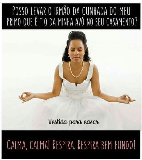 Nada de estress, devemos manter a calma! É difícil, mais calma! Kkkkkkkkk