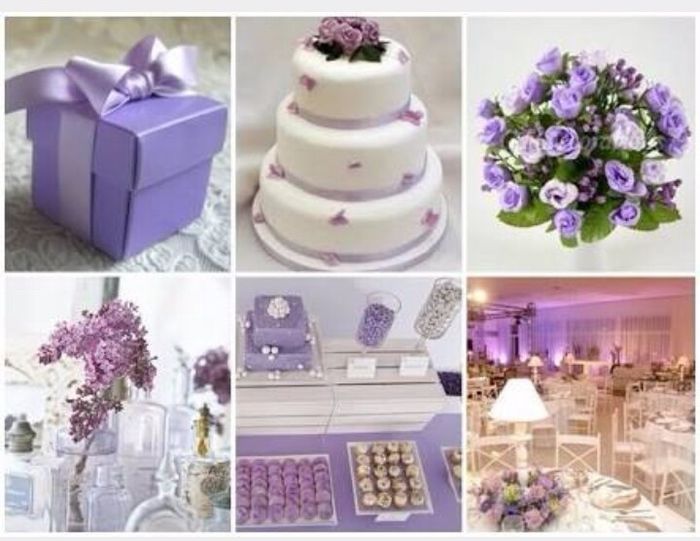 Decoração branco e lilas!!! 