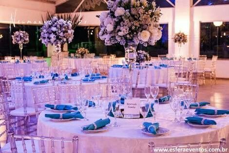 Inspiração - casamento lilás e azul - 1