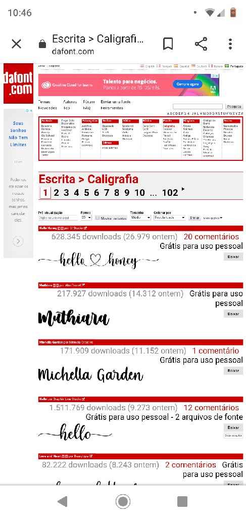 Noivinhas, como faço pelo canva o coração entre os nomes dos noivos no convite?? - 1