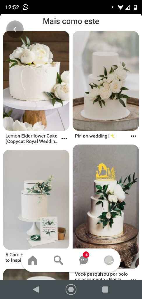Bolo de casamento - 1