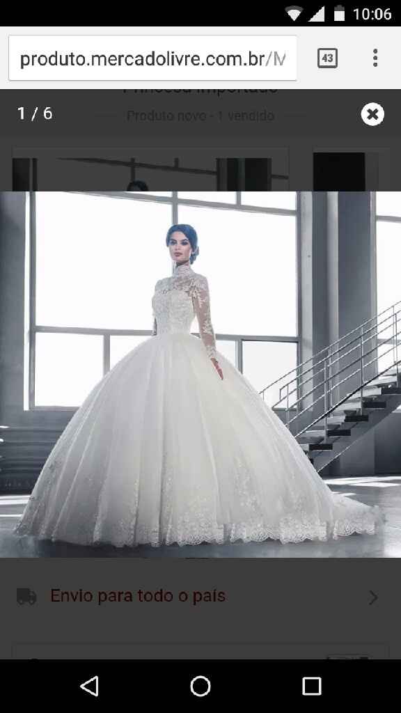 Meu vestido de noiva - 1