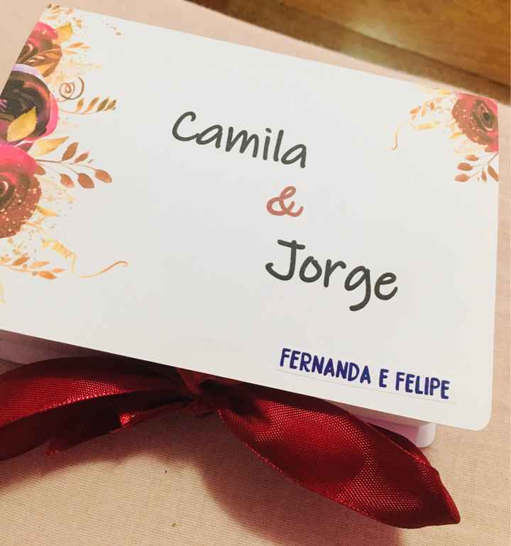 Convite dos padrinhos 😍 - 2