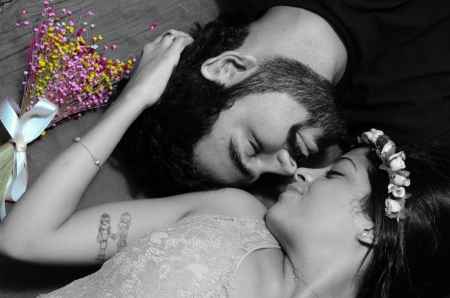 Fizemos uma parte do nosso pré Wedding