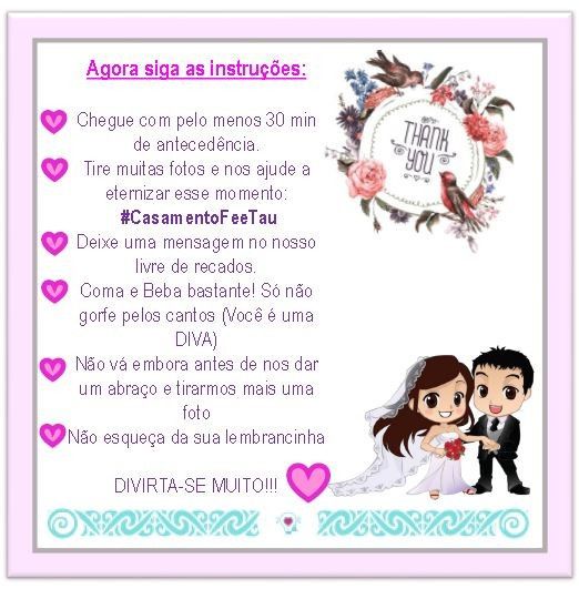 Manual de Madrinhas / Padrinhos / Daminha / Pajem 6