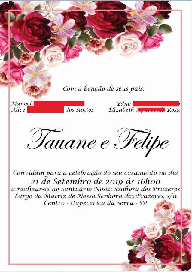 Convite convidados