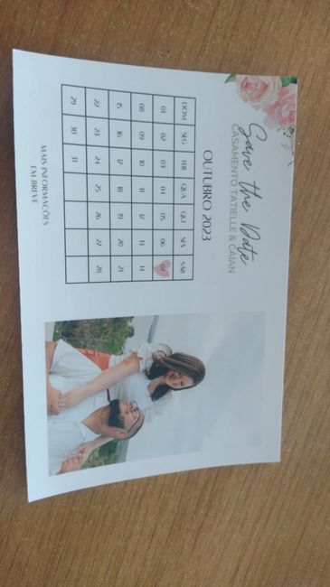 Fiz toda papelaria do meu casamento! 9