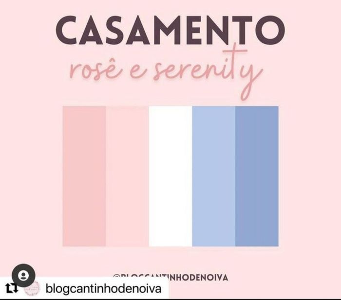 Azul serenity e Rose fica com muito infantil? - 1