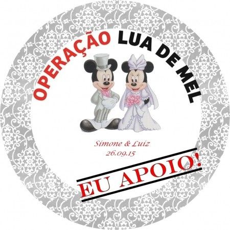 Adesivo Operação Lua de mel