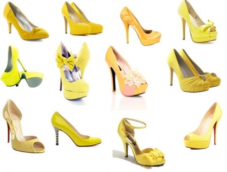 Sapato Amarelo