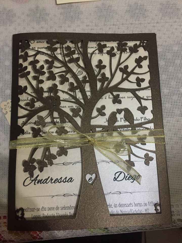 Meu convite 😍 - 1