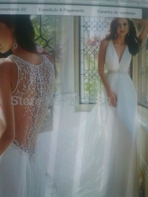 Vestido de noiva para praia - 1