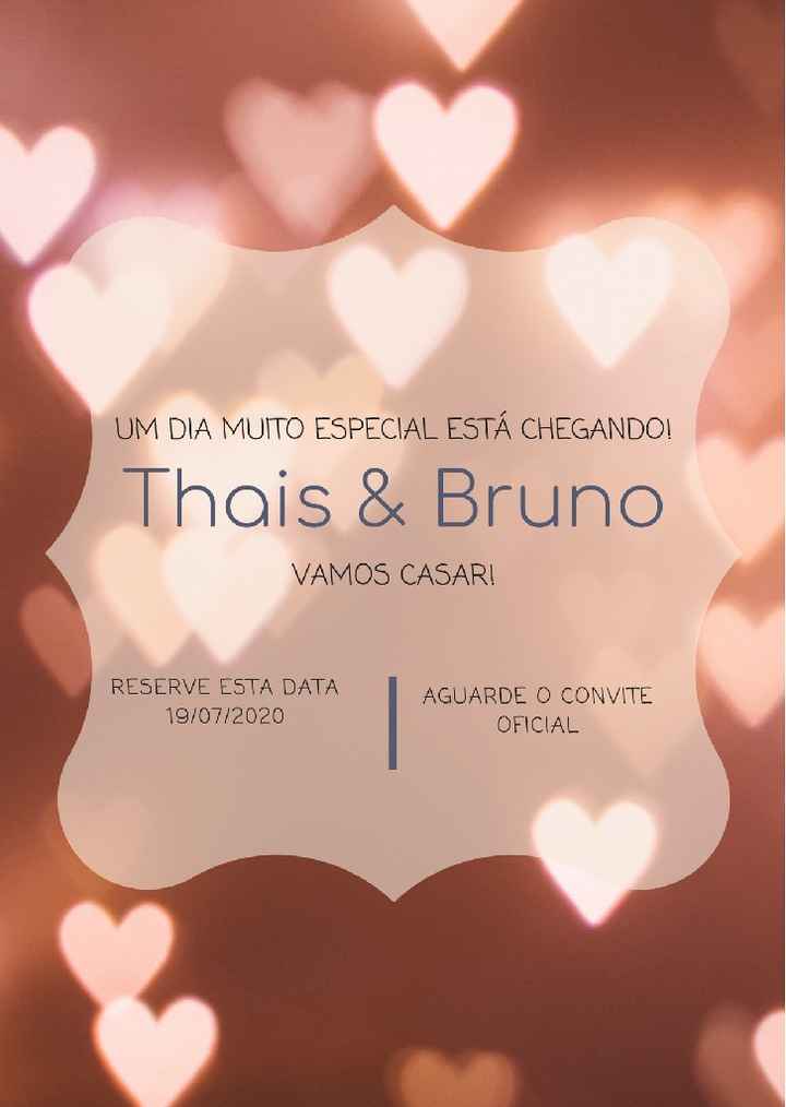 Save The date - 1