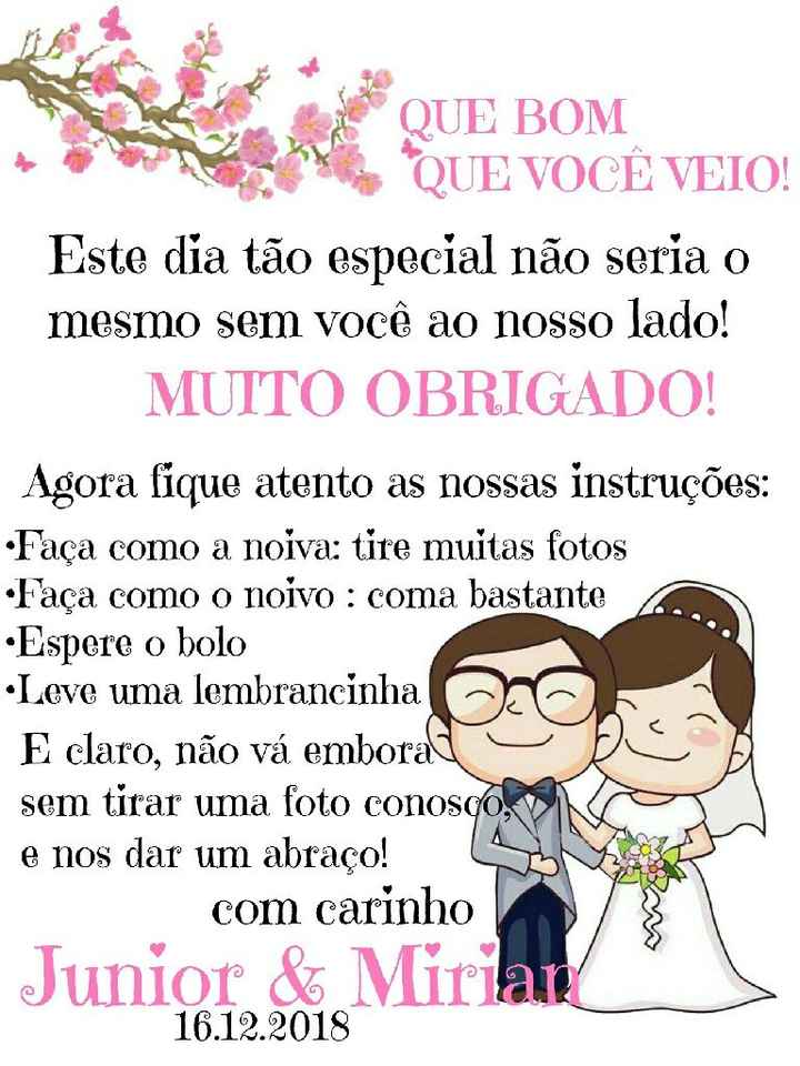  Mesa dos convidados - 1