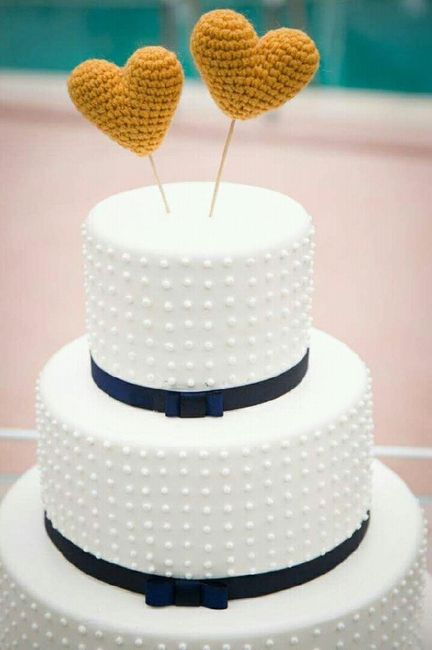 Inspirações de bolos para noivado - 3