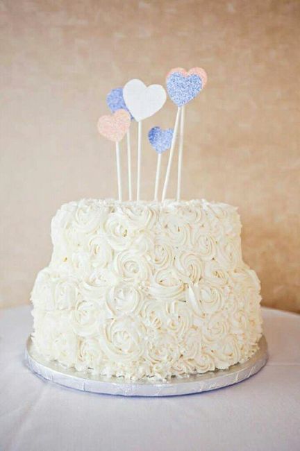 Inspirações de bolos para noivado - 5