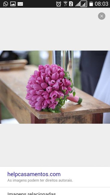 Que flor você escolheu para o seu buquê? - 6