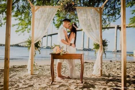 Elopement wedding pé na areia! ❤ - 1