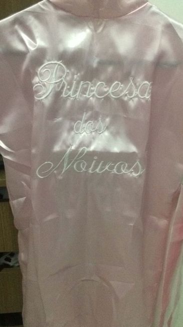 Robe para a nossa afilhada