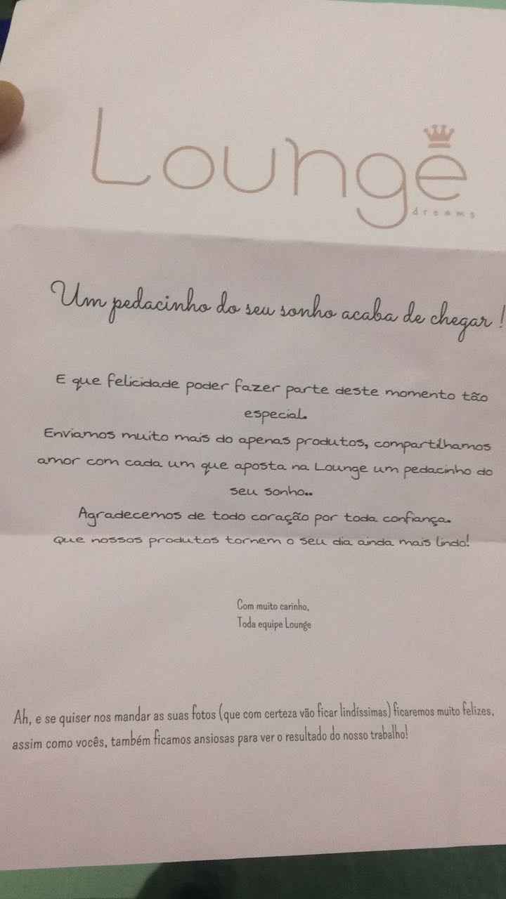 Cartinha q eles enviaram