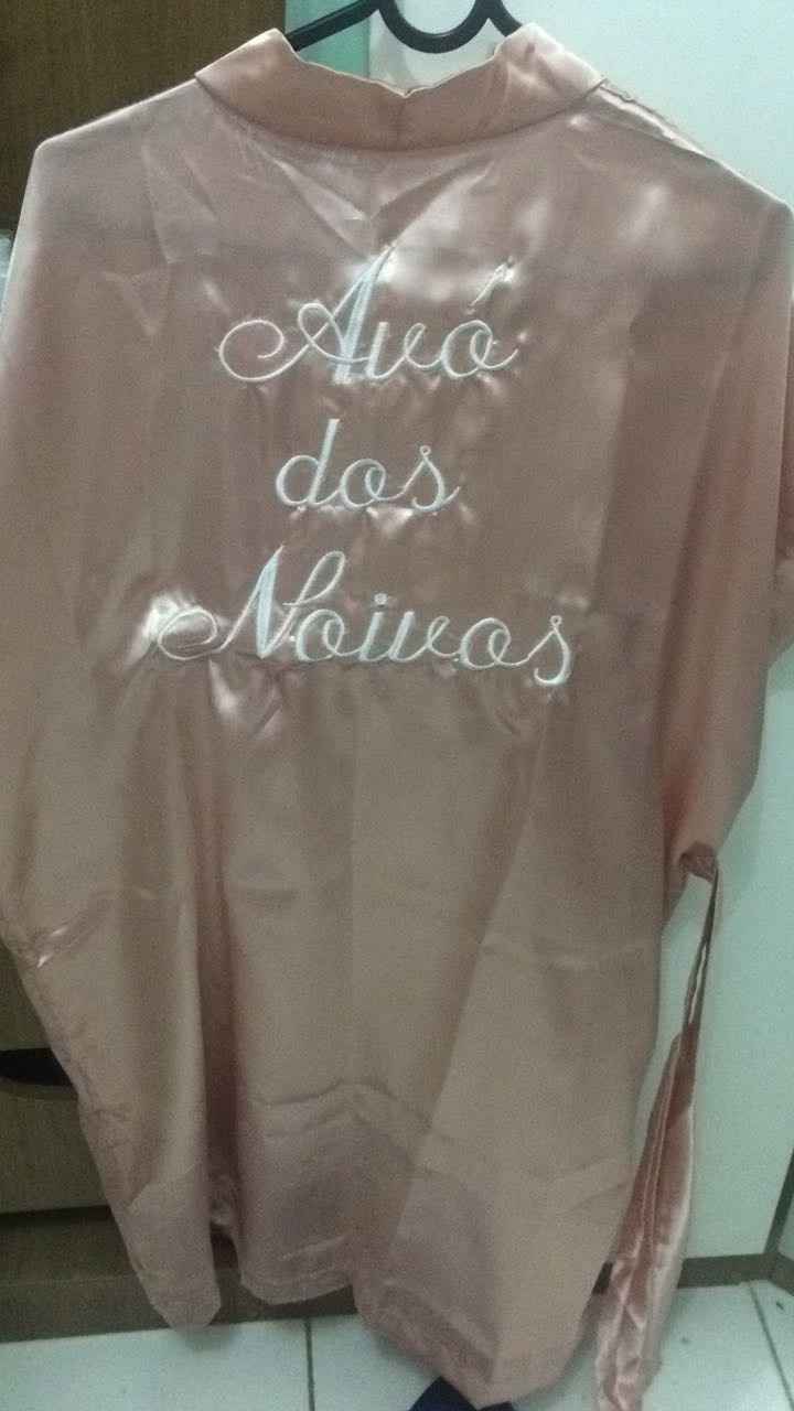 Robe para a avó do meu noivo