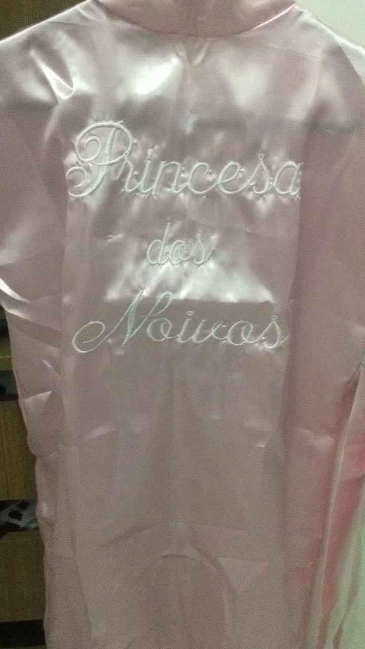 Robe para a nossa afilhada