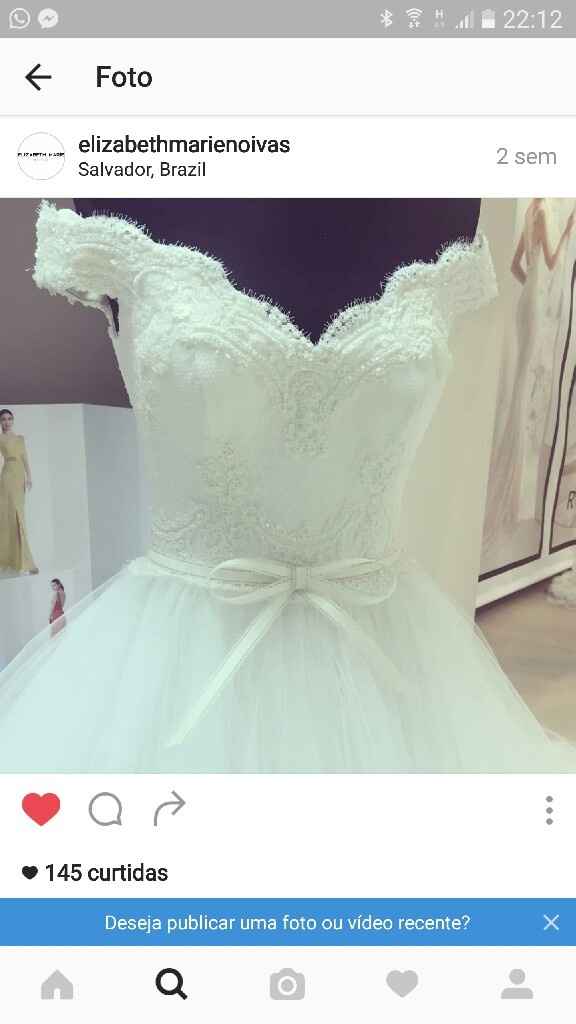 Duvida cruel !!!! Vestido de Noiva!!! - 1