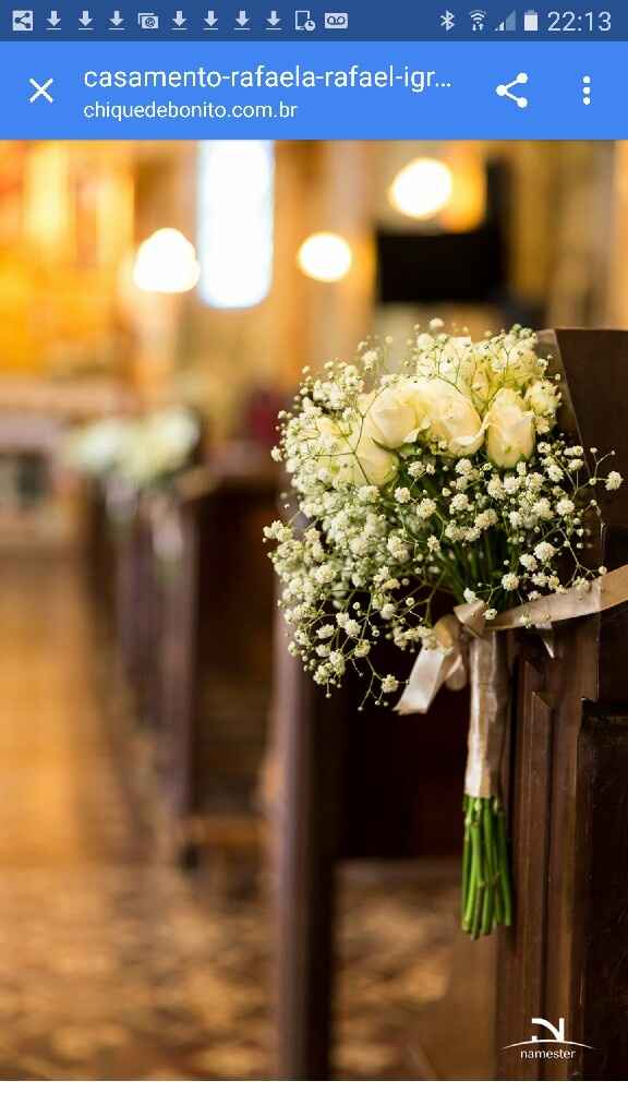 Decoração para cerimônia na igreja: como baratear custos?? - 1