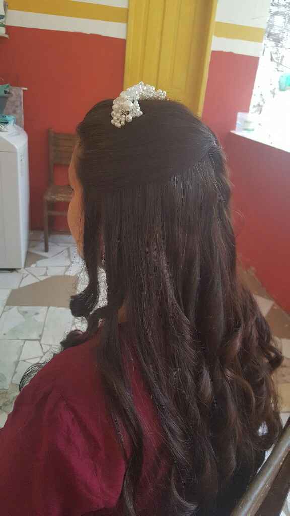 Teste make e penteado... - 1