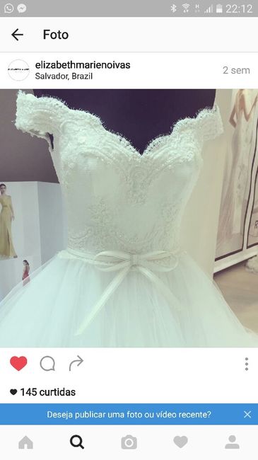 Duvida cruel !!!! Vestido de Noiva!!! - 1