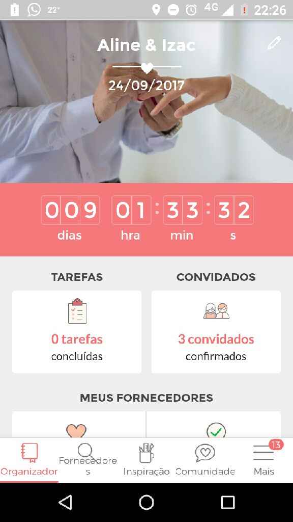  Entrei na casa do um dígito - 1