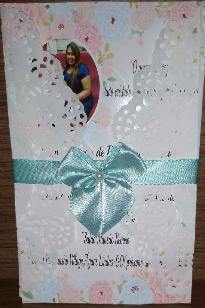 Meu convite diy 🥰❤️ - 3