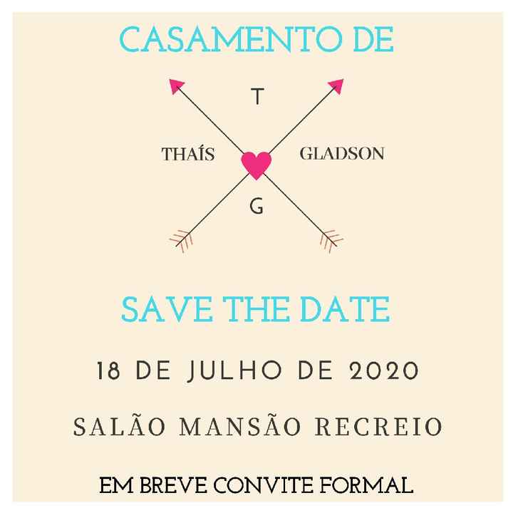 Save the Date!!!! - 1