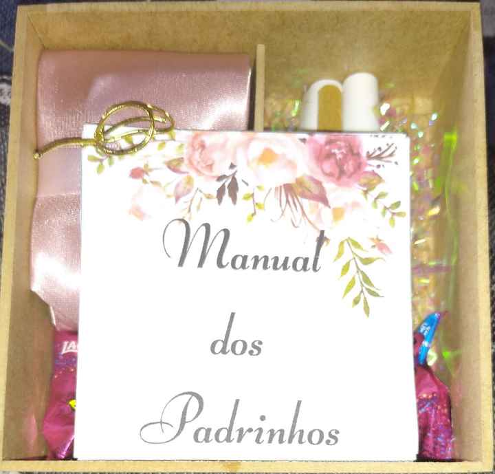 Caixinha dos padrinhos❤️😍🥰 - 1