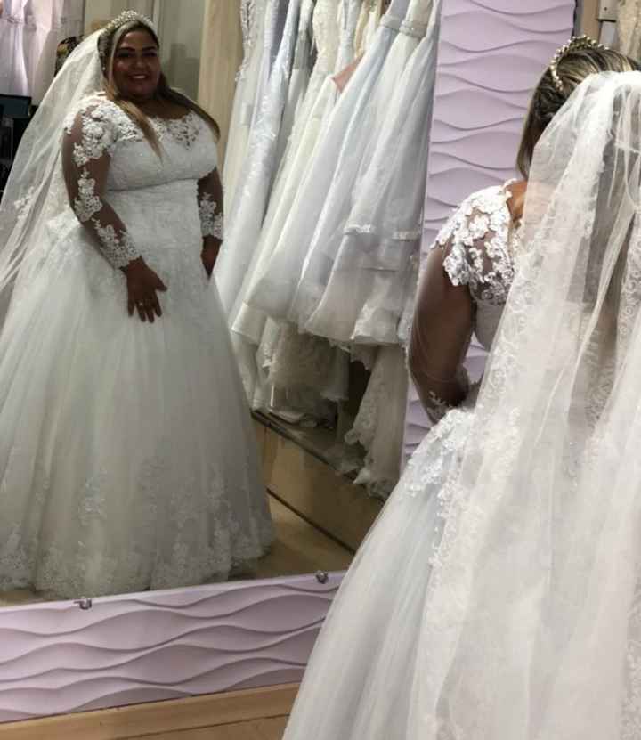 Prova final do Vestido 🥰😍❤️ - 3