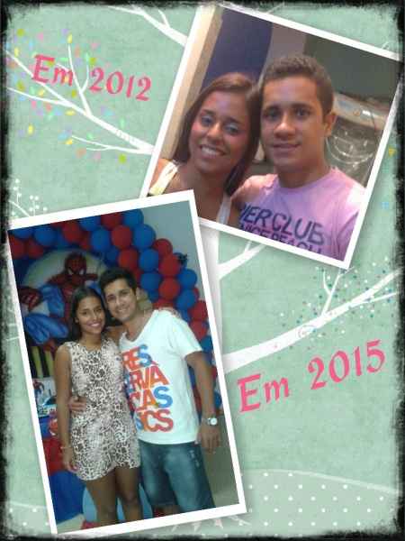 Meu noivo e eu: foto de antes e depois :) - 1