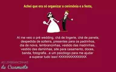 Vida de noiva é assim! kkkkkkk... - 1