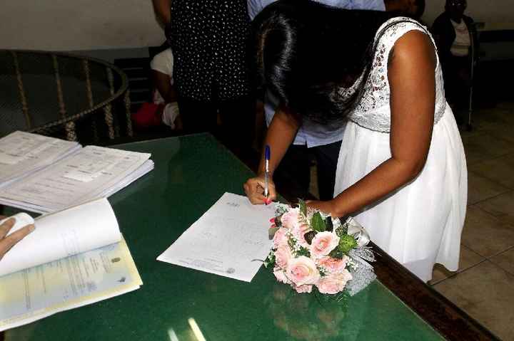 Meu casamento no civil , vem ver!!!! - 2