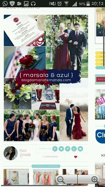 Escolhi a cor do vestido das madrinhas *----* - 1