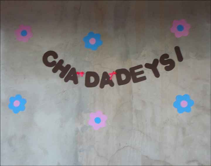 Meu chá de panela !