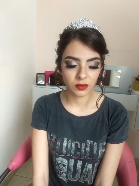 Teste Make e penteado - 2
