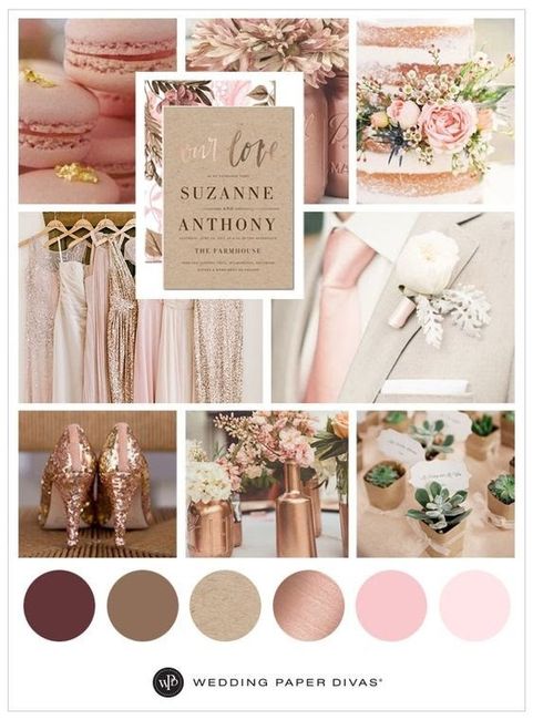 paleta de Cores: rose gold ! - 1