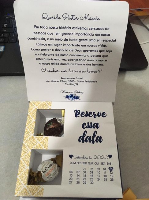 Convites Padrinhos e Pastor 4