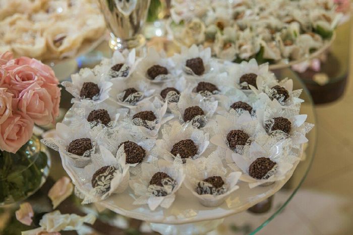 Como organizar os docinhos de casamento? - 2