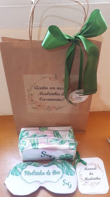 Papelaria . Manual e convite pajem e daminha - 6
