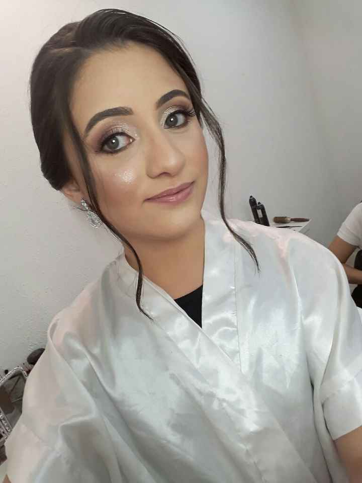 Teste de cabelo e make - 1