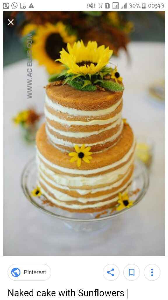 Bolo de noivado #veminspirar - 1