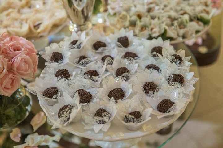Como organizar os docinhos de casamento? - 2