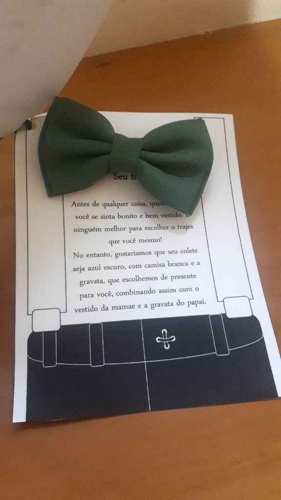 Papelaria . Manual e convite pajem e daminha - 8