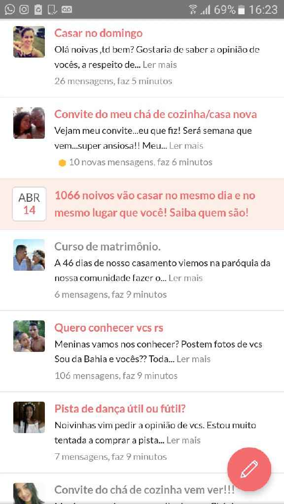 Qual é sua data e quantos noivos vão casar no mesmo dia que você? - 1
